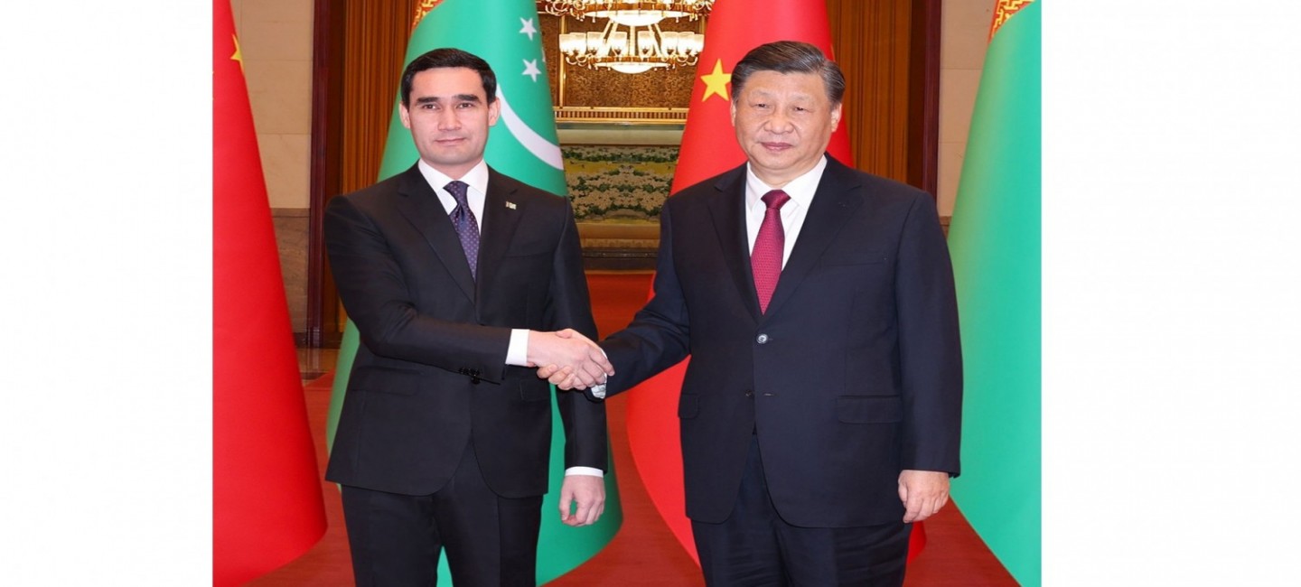 THE STATE VISIT OF THE PRESIDENT OF TURKMENISTAN TO THE PEOPLE'S REPUBLIC OF CHINA WAS HELD