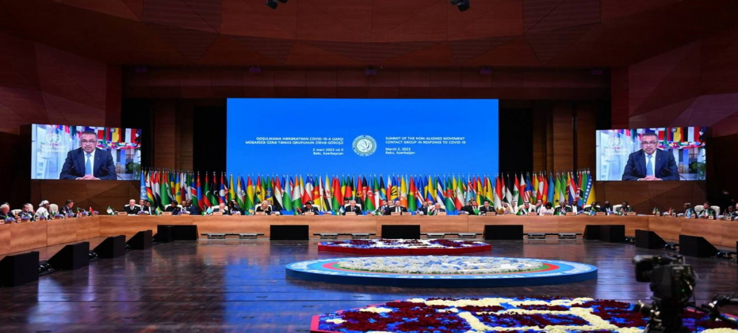 THE PRESIDENT OF TURKMENISTAN PARTICIPATED IN THE SUMMIT OF THE NON-ALIGNED MOVEMENT CONTACT GROUP IN RESPONSE TO COVID-19