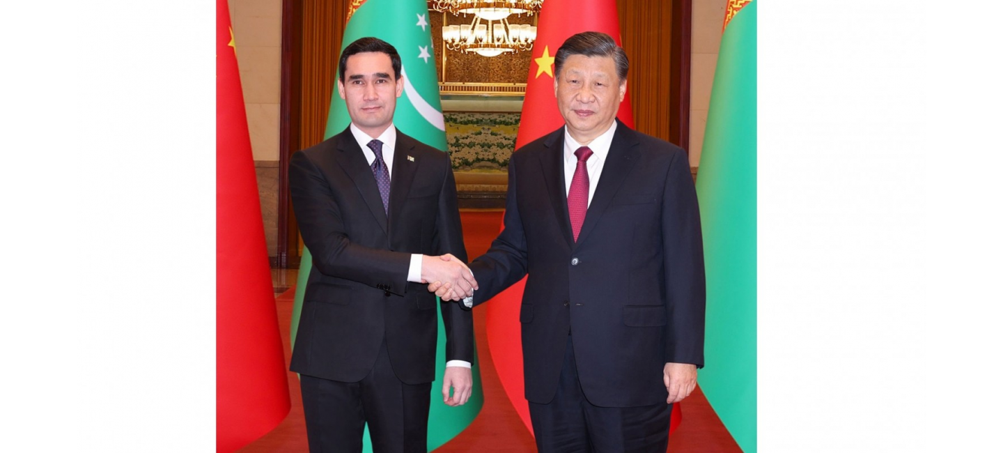 THE STATE VISIT OF THE PRESIDENT OF TURKMENISTAN TO THE PEOPLE'S REPUBLIC OF CHINA WAS HELD